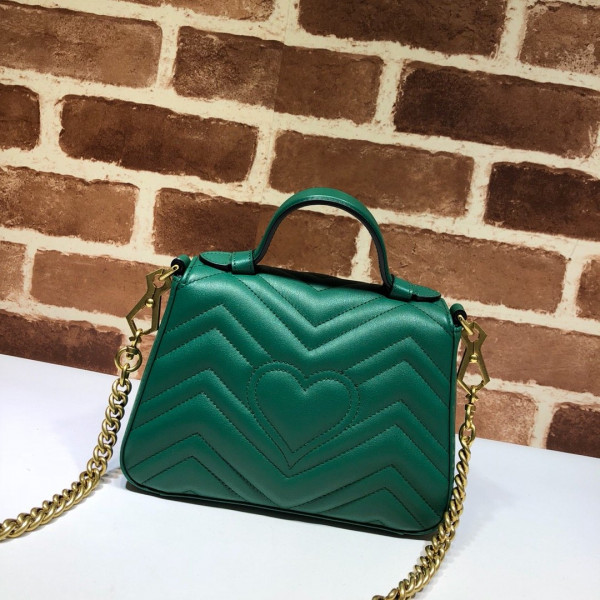 G*u*i gg marmont mini top handle bag