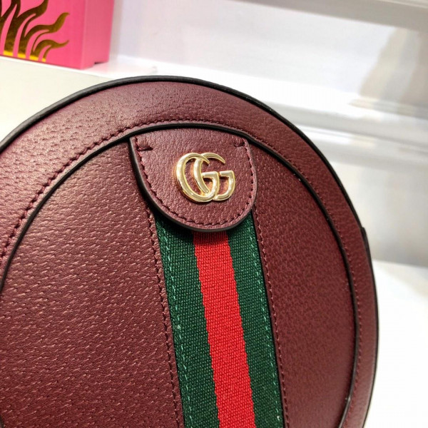 G*u*i ophidia mini round shoulder bag
