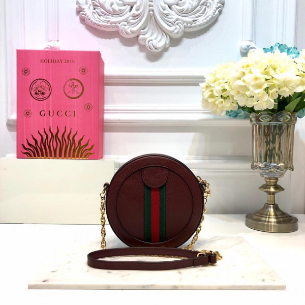 G*u*i ophidia mini round shoulder bag
