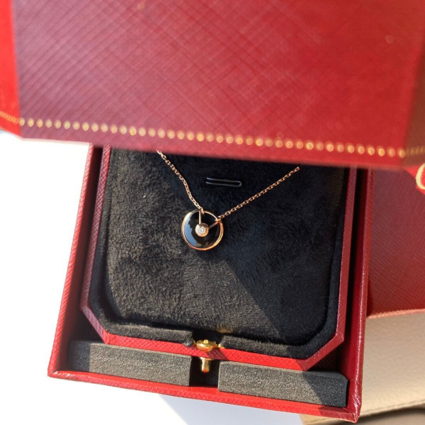 Ca*t*er amulet necklace
