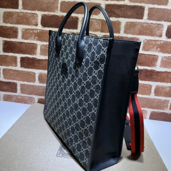 g*u*i g*u*i gg S*p*e monogram tote bag
