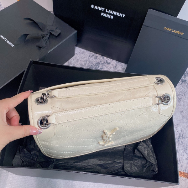Y*L niki medium in vintage leather-28*20*8cm